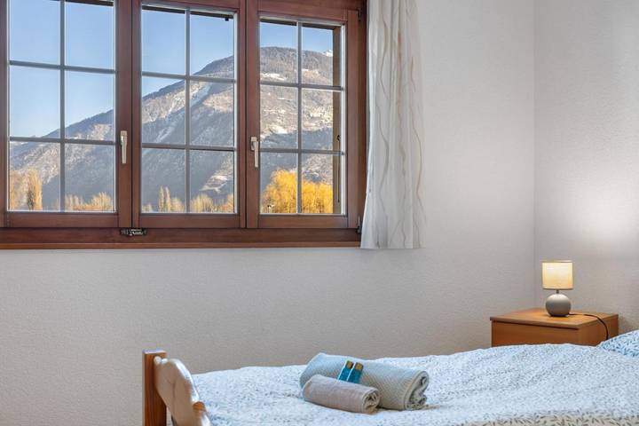 Gîte pour 4 personnes, avec vue et balcon à Saillon - 3