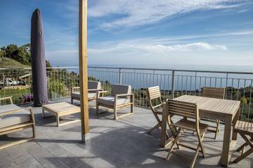 Ferienwohnung für 4 Personen, mit Terrasse in Cipressa