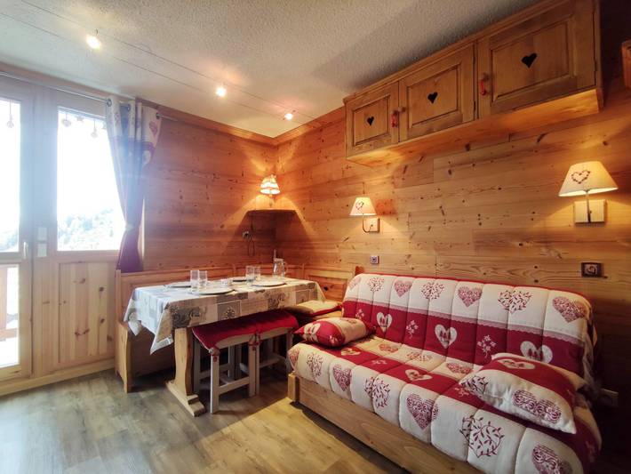 Estudio entero, Estudio acogedor vista montaña - 4 pers. in Plagne Villages, La Plagne-Tarentaise