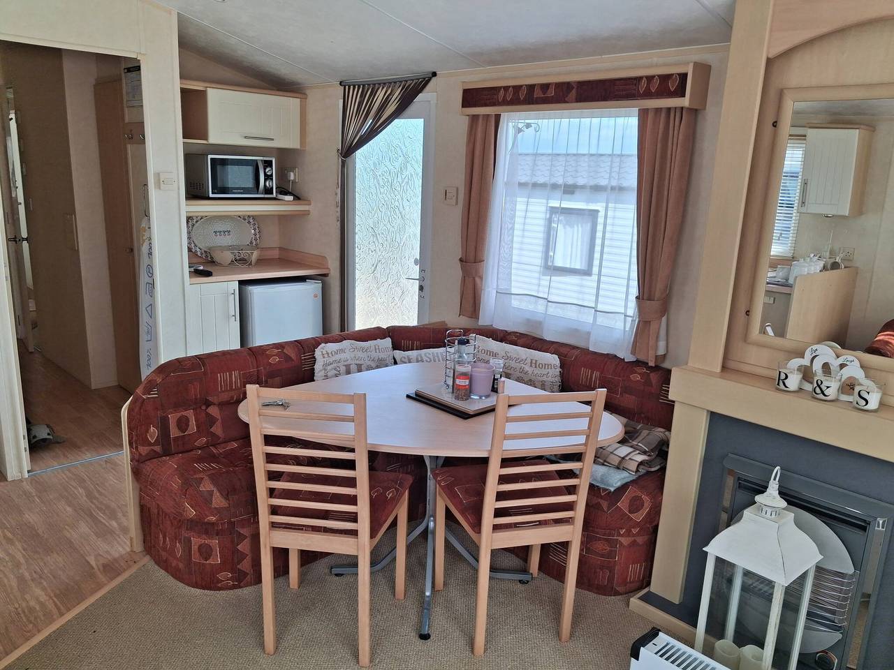 Caravan Sandhills Holiday Park Astounding Seaview in Bembridge, Isle of Wight