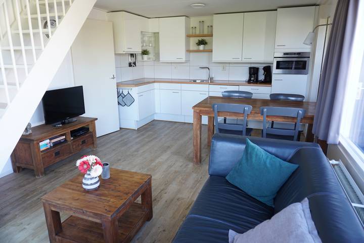 Ferienhaus für 4 Personen, mit Balkon/Terrasse und Terrasse an der Niederländische Nordsee