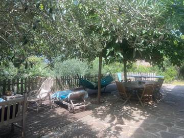 Cottage pour 2 personnes, avec terrasse et jardin à Oletta