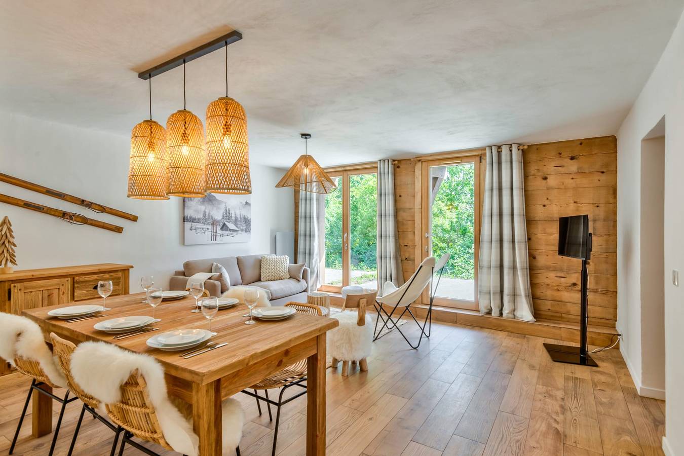 Holiday Rental for 6 People in Combloux, Pays du Mont-Blanc