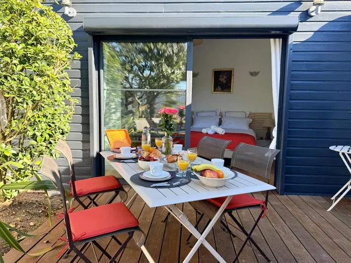 Ferienhaus für 4 Personen, mit Terrasse und Ausblick - 1