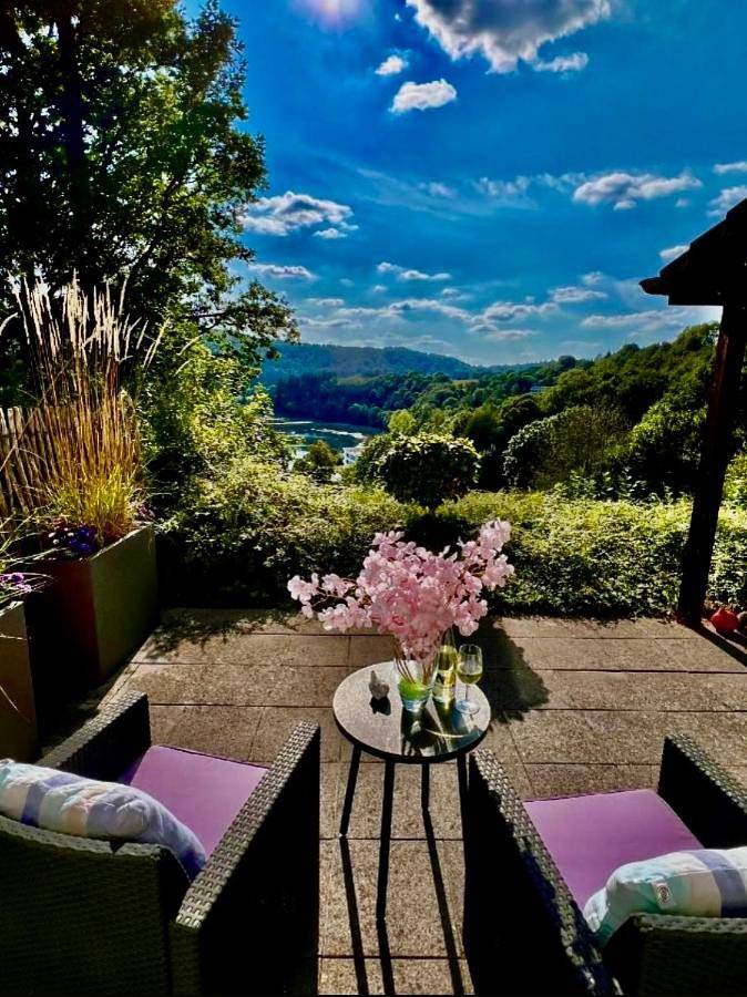 Ferienhaus für 5 Personen, mit Garten und Ausblick sowie Seeblick, mit Haustier in Rheinland-Pfalz