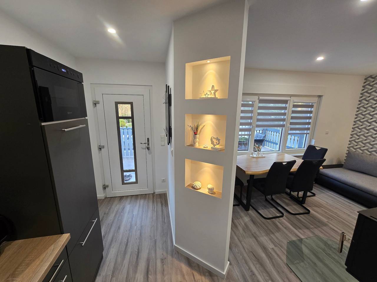 Bungalow „Celine“ mit privater Terrasse, Wlan und Klimaanlage in Gorden-Staupitz, Naturpark niederlausitzer heidelandschaft (Brandenburg)