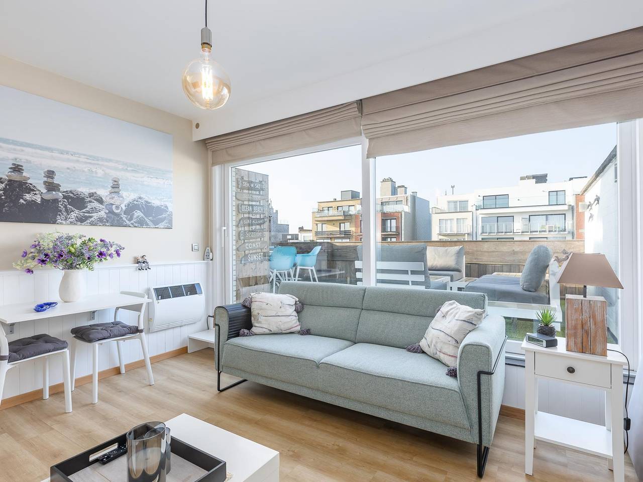 Studio mit sonniger Dachterrasse in Meeresnähe in Middelkerke, Belgische Küste