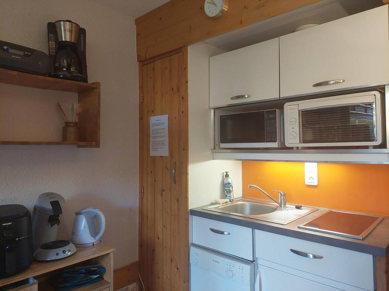 Studio entier, Studio cosy pour 2 pers, balcon vue Mont Blanc in Arc 1800, Bourg-Saint-Maurice