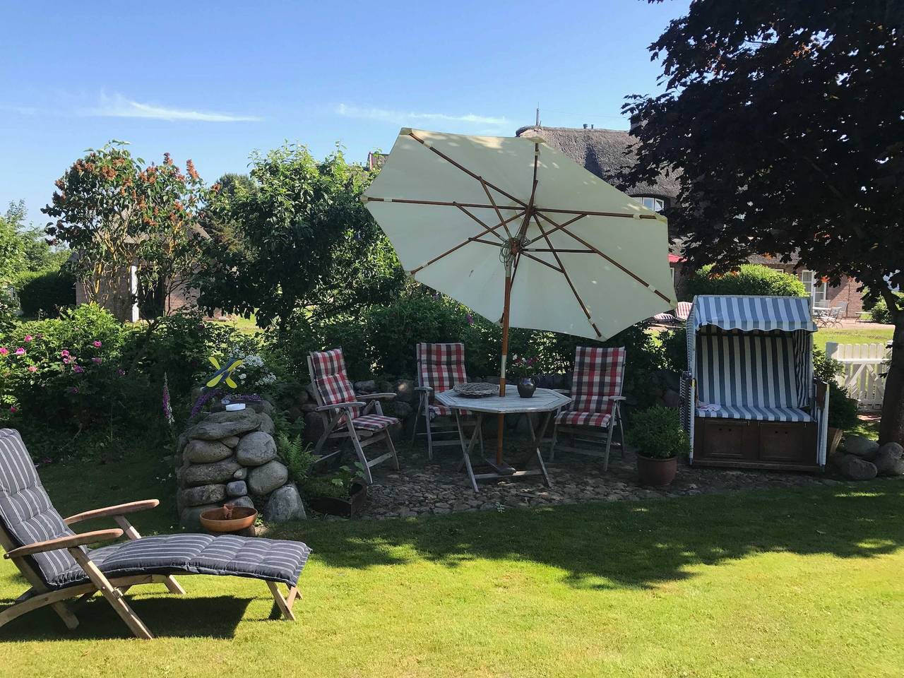 Ganze Ferienwohnung, Bredland 21 - Fewo Strandperle in Greveling, Nieblum