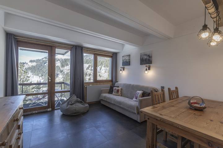 Gîte pour 5 personnes, avec balcon, adapté aux familles dans Flaine - 3