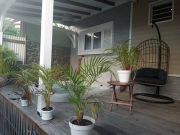 Gîte pour 4 personnes, avec jardin et terrasse à Le Vauclin