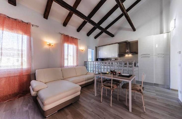 Apartament wakacyjny dla 6 osób, z Taras i Widok w Murano