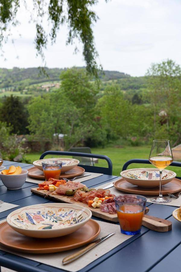Maison de vacances pour 4 personnes, avec vue et jardin