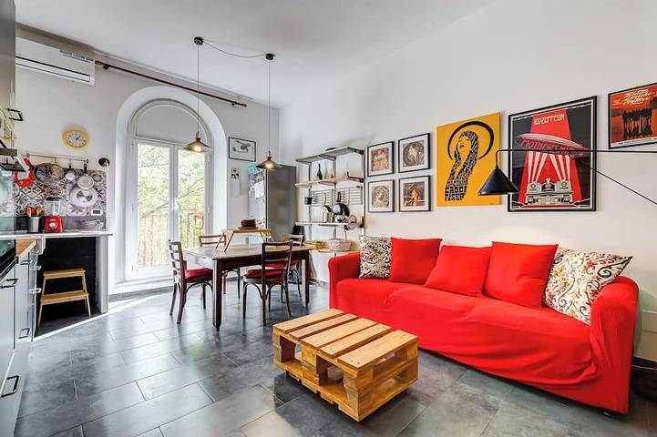 Apartamento de vacaciones para 4 personas, con balcón - 1