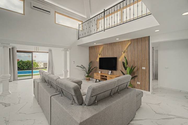 Villa 'Sunset' mit Meerblick, WLAN und Klimaanlage in Callao Salvaje, Adeje