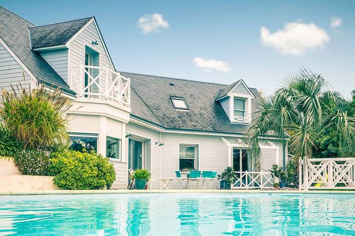 Gîte pour 4 personnes, avec balcon et jardin dans Dahouët