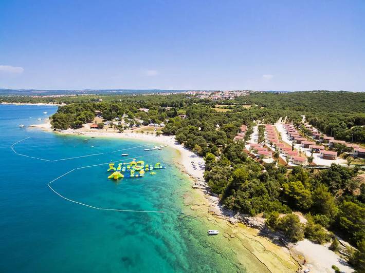 Camping per 4 persone, con Terrazza in Istria