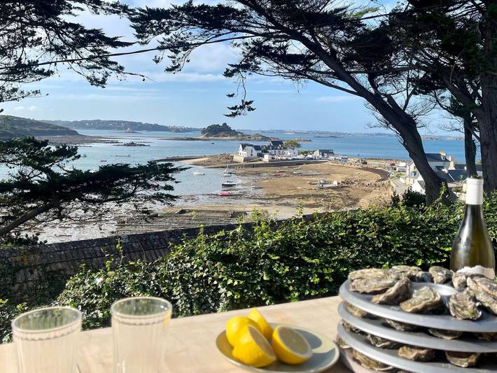 Location de vacances pour 7 personnes, avec Terrasse et Jardin dans Térénez