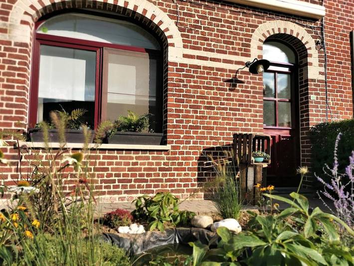 Location de vacances pour 4 personnes, avec jardin à Boeschepe