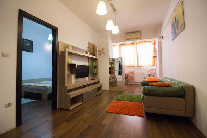 Appartement de vacances pour 3 personnes, avec vue et jardin