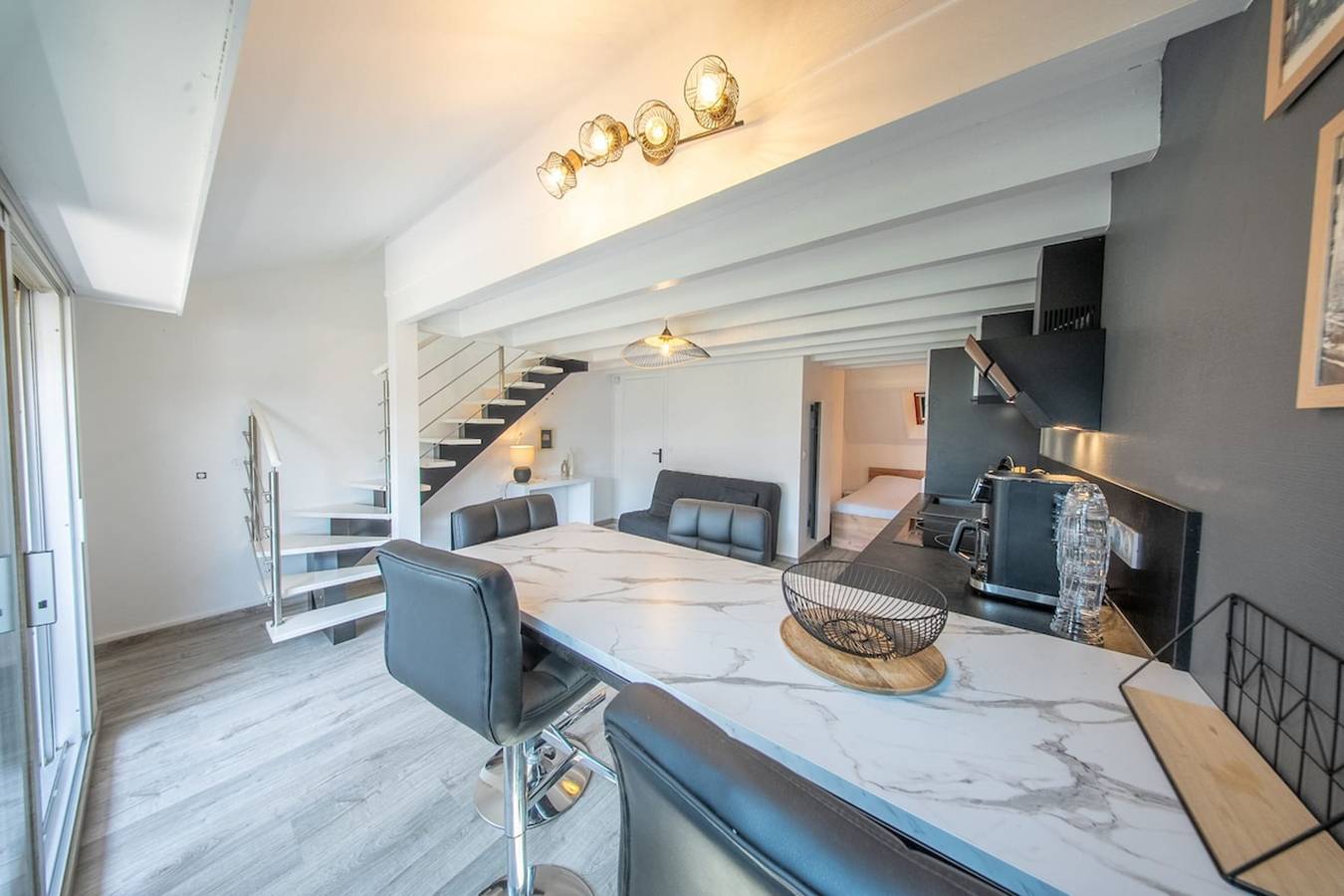 Ganze Wohnung, Ferienwohnung für 4 Personen mit Balkon in Carnac Plage, Carnac