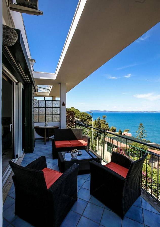 Ferienwohnung für 4 Personen, mit Ausblick und Balkon in Porto Santo Stefano - 2