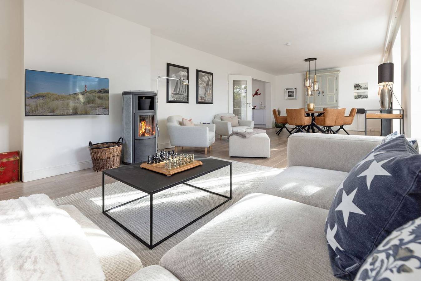 Geräumiges Ferienhaus Lüttje Butt mit Garten und Terrasse in Strandnähe auf Sylt in List (Sylt), Sylt