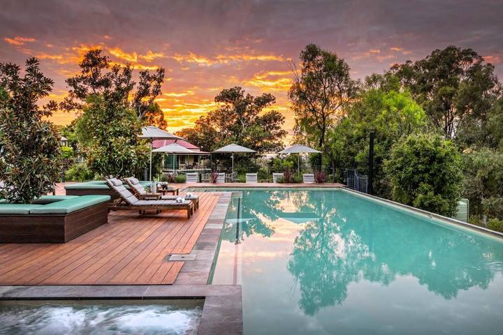 Bungalow für 2 Personen, mit Ausblick und Garten sowie Pool in Queensland