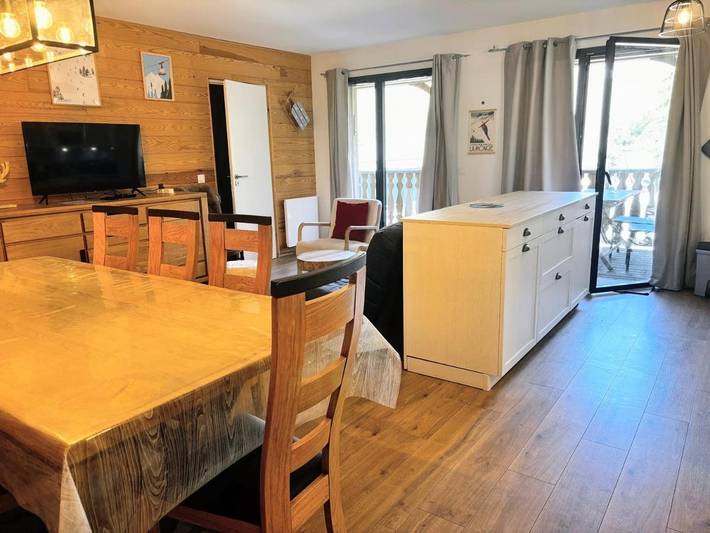 Chalet pour 8 personnes, avec Balcon et Vue dans La Mongie - 4
