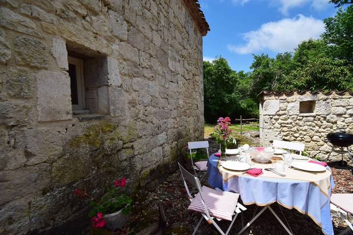 Gîte pour 4 personnes, avec jardin, animaux acceptés dans le Lot-et-Garonne