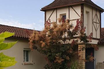 Location de vacances pour 7 personnes, avec terrasse à Coly