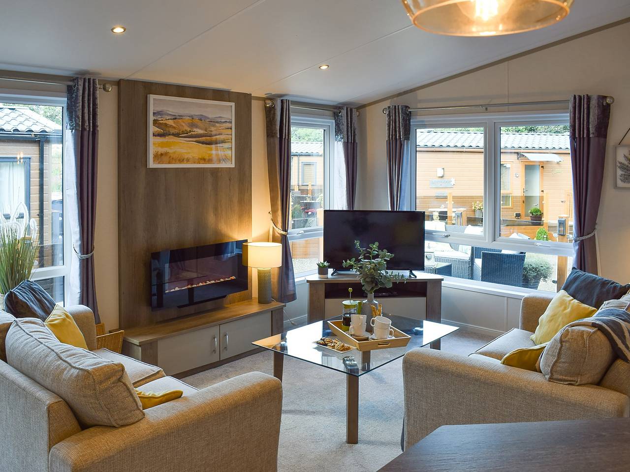 Riverside Lodge in Auchterarder, Perthshire