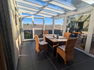 Maison de vacances 'Wiet Land' avec terrasse privée et superbe véranda