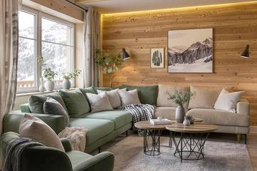 Hütte für 2 Personen, mit Balkon in Jochberg