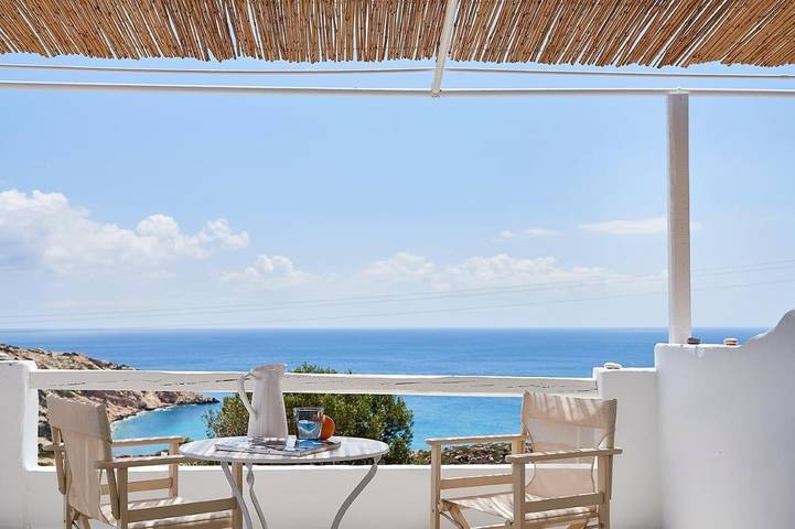 Agriturismo per 2 persone, con Balcone e Terrazza nonché Panorama a Milo Grecia