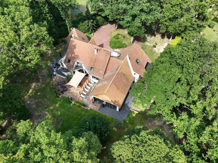 Villa pour 12 personnes, avec sauna et vue ainsi que jardin et piscine, animaux acceptés dans Yvelines - 2