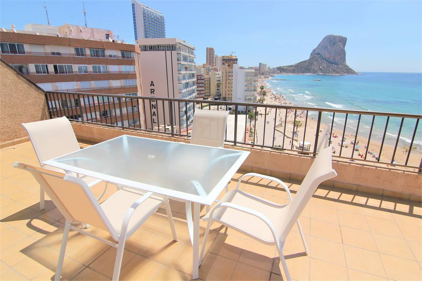 Apartamento entero, Apartamento de vacaciones para 4 personas con terraza in Calpe Casco Antiguo, Calpe