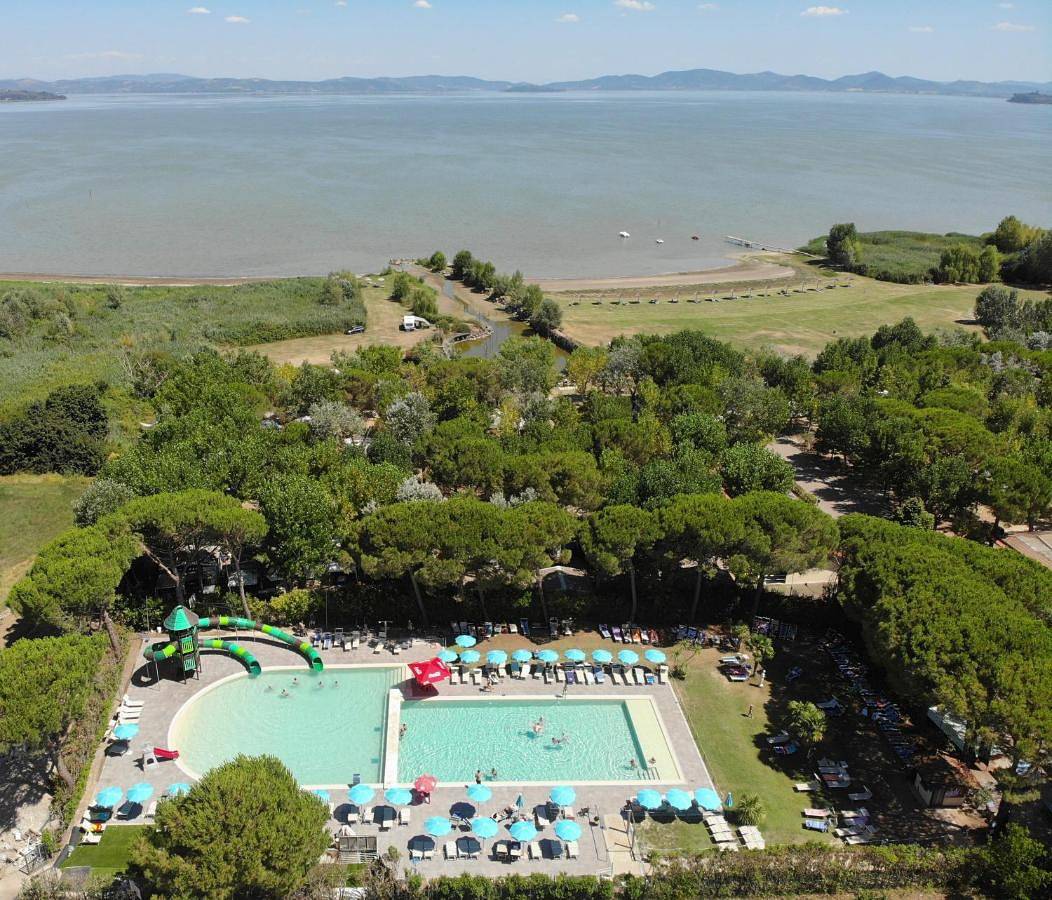 Badiaccia Village Camping in Castiglione del Lago, Lago Trasimeno