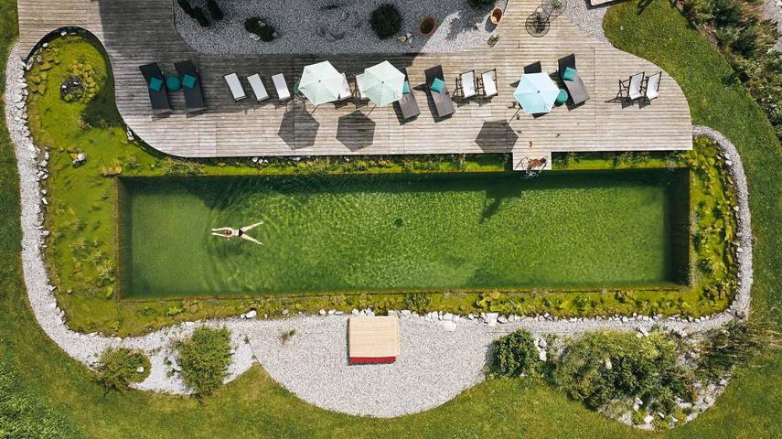 Hotel für 4 Personen, mit Sauna und Ausblick sowie Pool und Garten, mit Haustier in Stuben am Arlberg
