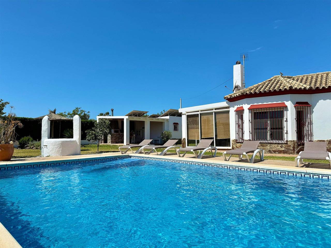 Villa mit privatem Pool und Garten in der Nähe von in Conil de la Frontera, Costa de la Luz