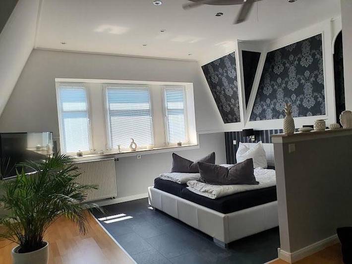 Ferienwohnung für 4 Personen, mit Garten und Sauna sowie Ausblick in Meißen und Umgebung