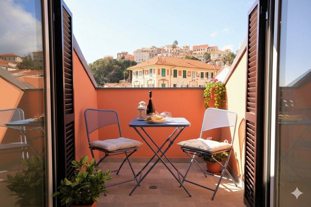 Appartamento intero, Loft con wi-fi e A/C a 100m dalle spiagge | Ap02 in Porto Maurizio, Imperia