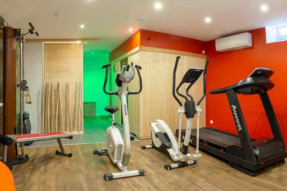 Ganze Wohnung, Appartement Deluxe****, Gîte 4★ : sauna, fitness, parking in Riquewihr, Regionaler Naturpark Belchen der Vogesen