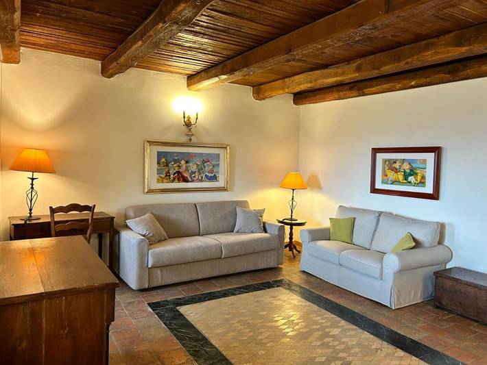 Gîte pour 4 personnes, avec vue à Trevi