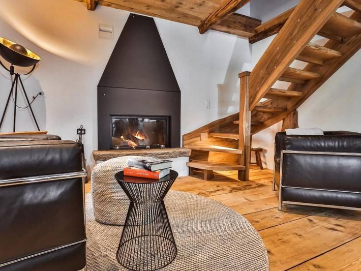 Ferienwohnung für 4 Personen, mit Terrasse und Garten sowie Ausblick