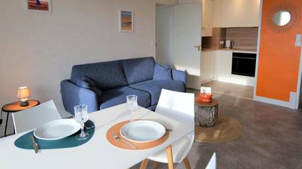 Gîte pour 4 personnes, avec balcon et vue dans Gare De La Baule Les Pins