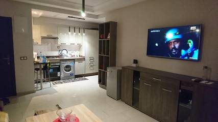 Gîte pour 3 personnes, avec terrasse ainsi que jardin et vue à Mohammédia