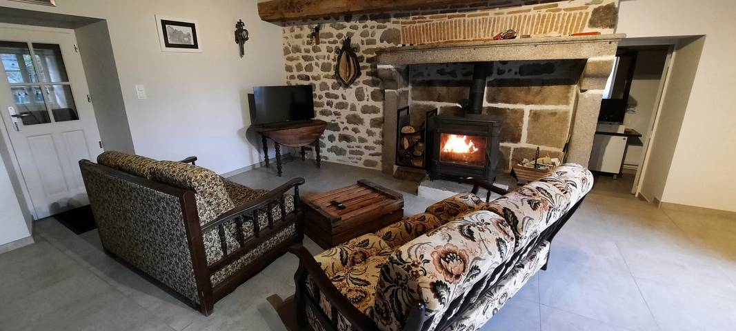 Maison de vacances pour 4 personnes, avec jardin, animaux acceptés dans la Creuse