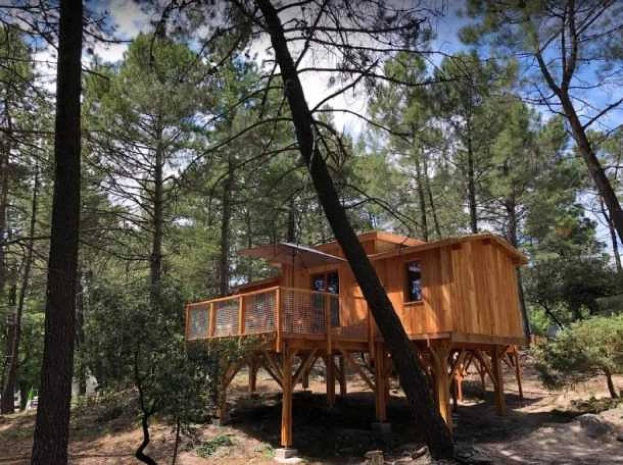 Cabane 3 étoiles - Piscine  - eehchh in Bollène, Vaucluse