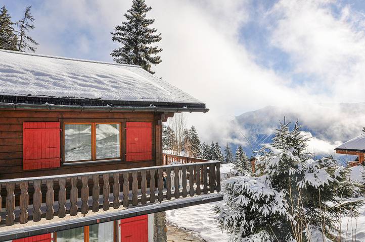 Ferienhaus für 7 Personen, mit Balkon/Terrasse und Balkon sowie Sauna und Ausblick in der Schweiz - 2